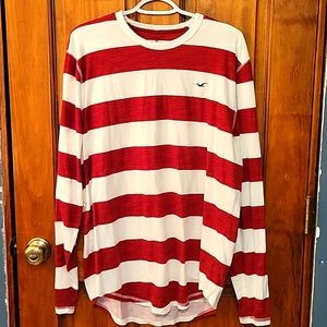 Hollister long sleeve crew tee - XXL